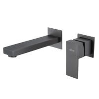 Смеситель ABBER Daheim AF8212NG для раковины скрытого монтажа, никель - Gidratop.ru изображение