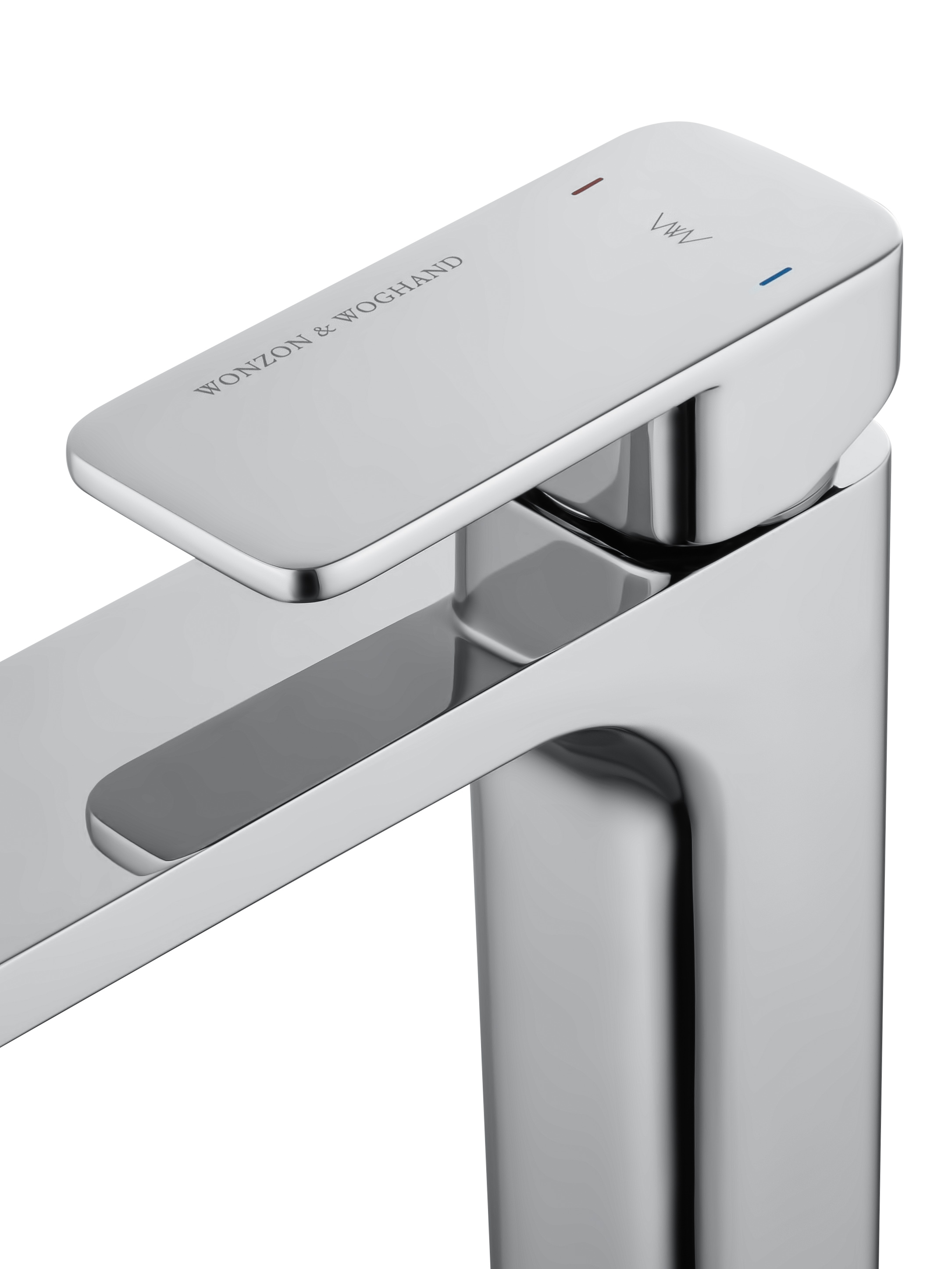 Смеситель для раковины высокий WONZON & WOGHAND ARNIE, Хром (WW-691104-CR) - Gidratop.ru изображение