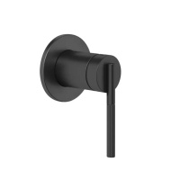 GESSI INGRANAGGIO смеситель для раковины встраиваемый, однорычажный, внешняя часть, цвет Black XL - Gidratop.ru изображение