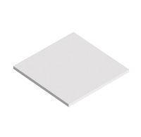 CADRO Вставка для подвесной металлической полки, Bianco, 257x257, CADRO-30/30-MENS-BIANCO - Gidratop.ru изображение