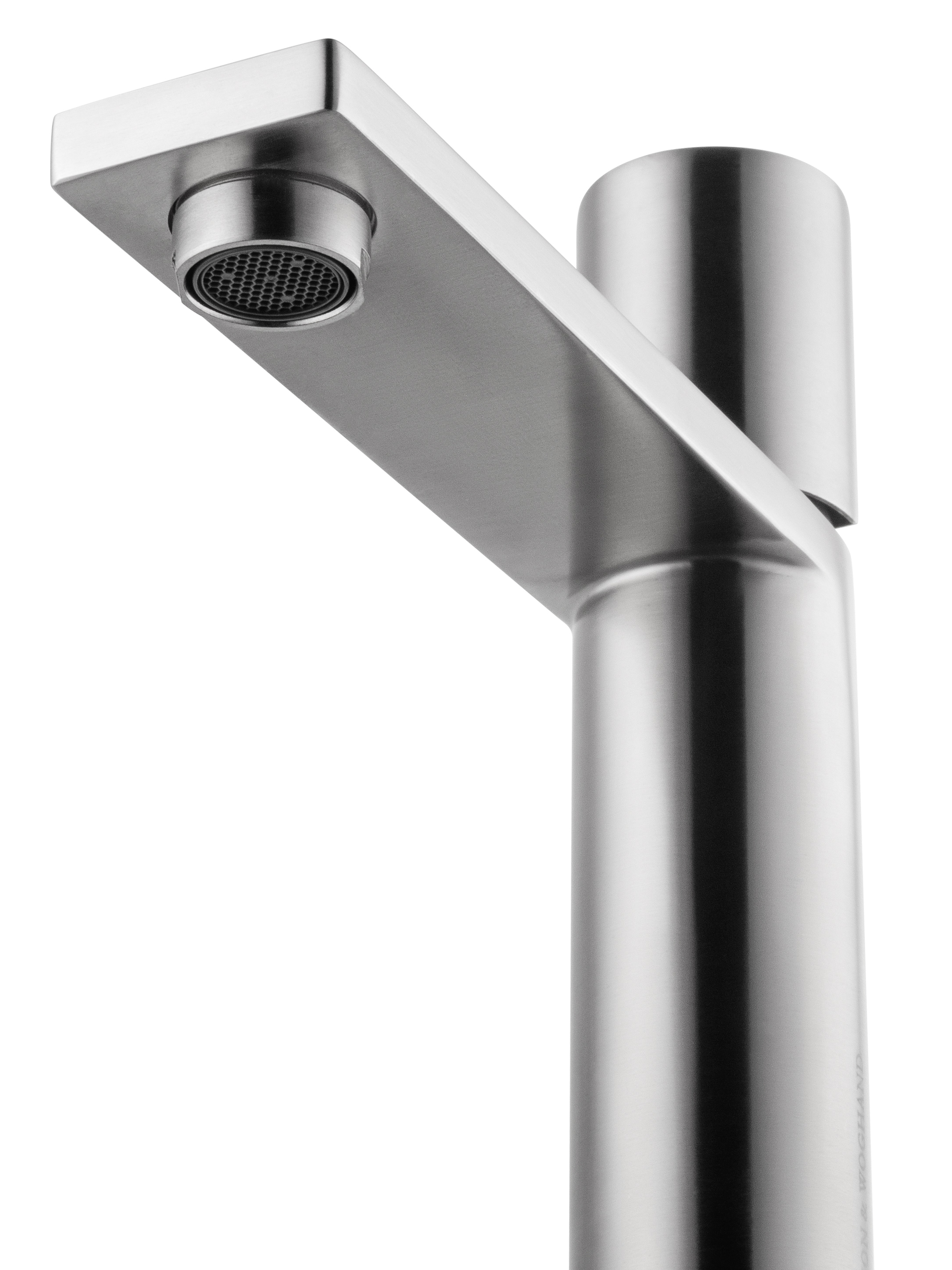 Смеситель для раковины WONZON & WOGHAND,  Брашированный никель (WW-101-BS) - Gidratop.ru изображение