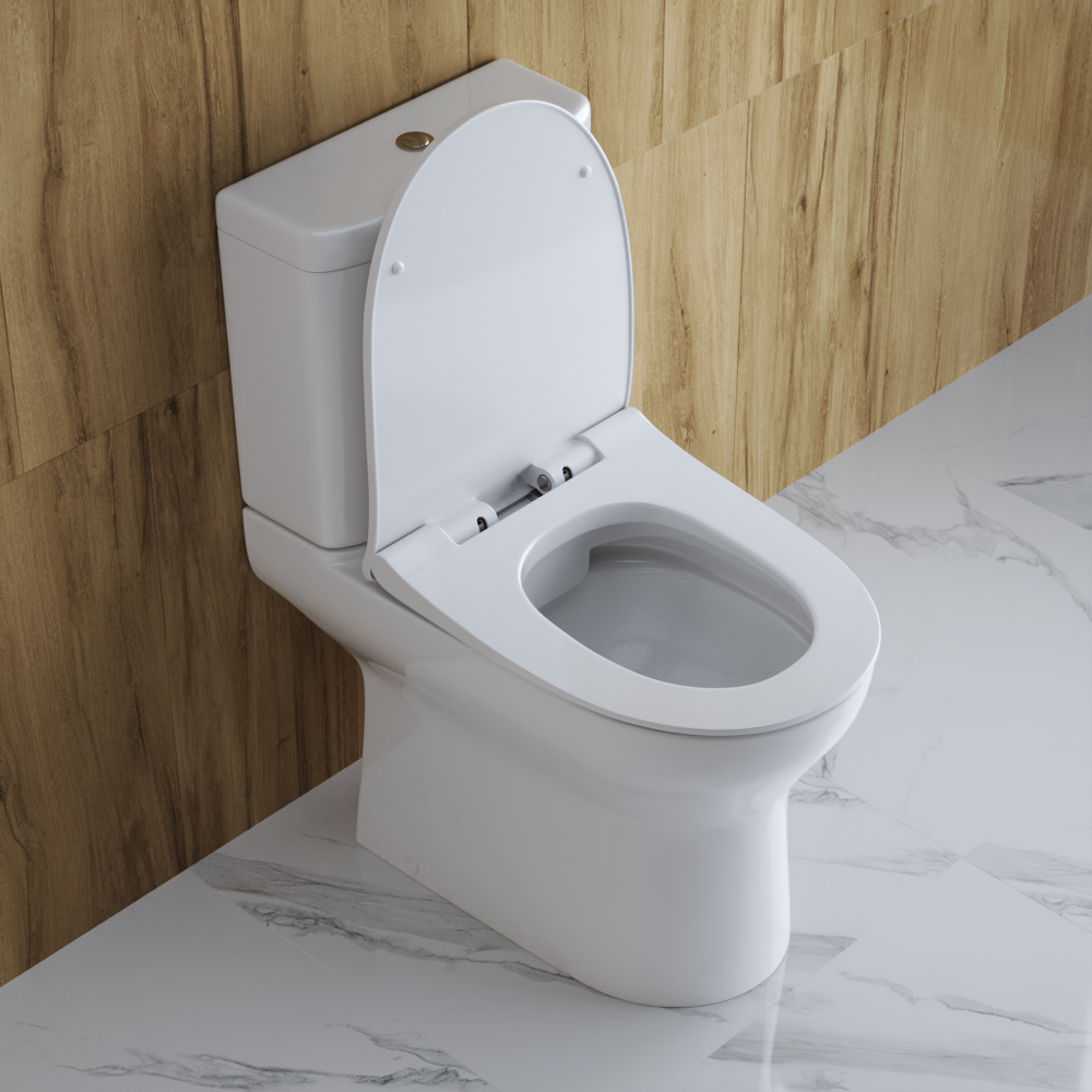 Унитаз-компакт безободковый BelBagno STEAM BB130CPR/SC/BB130T - Gidratop.ru изображение