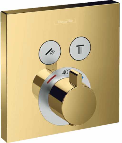 Термостат для душа Hansgrohe ShowerSelect 15763990 на 2 потребителя