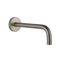Gessi Emporio Via tortona настенный излив длинный, цвет: Finox Brushed Nickel - Gidratop.ru изображение