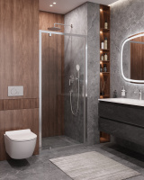 Душевая дверь CEZARES MOLVENO-BA-1-90-C-Cr-IV - Gidratop.ru изображение