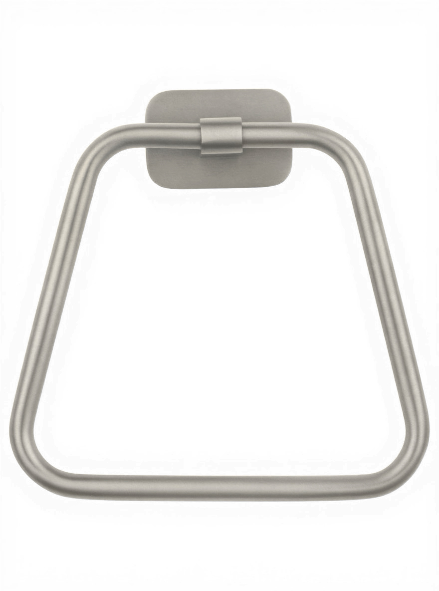 Кольцо для полотенец WONZON & WOGHAND GRAFFITY, Брашированный никель (WW-9313-BN) - Gidratop.ru изображение