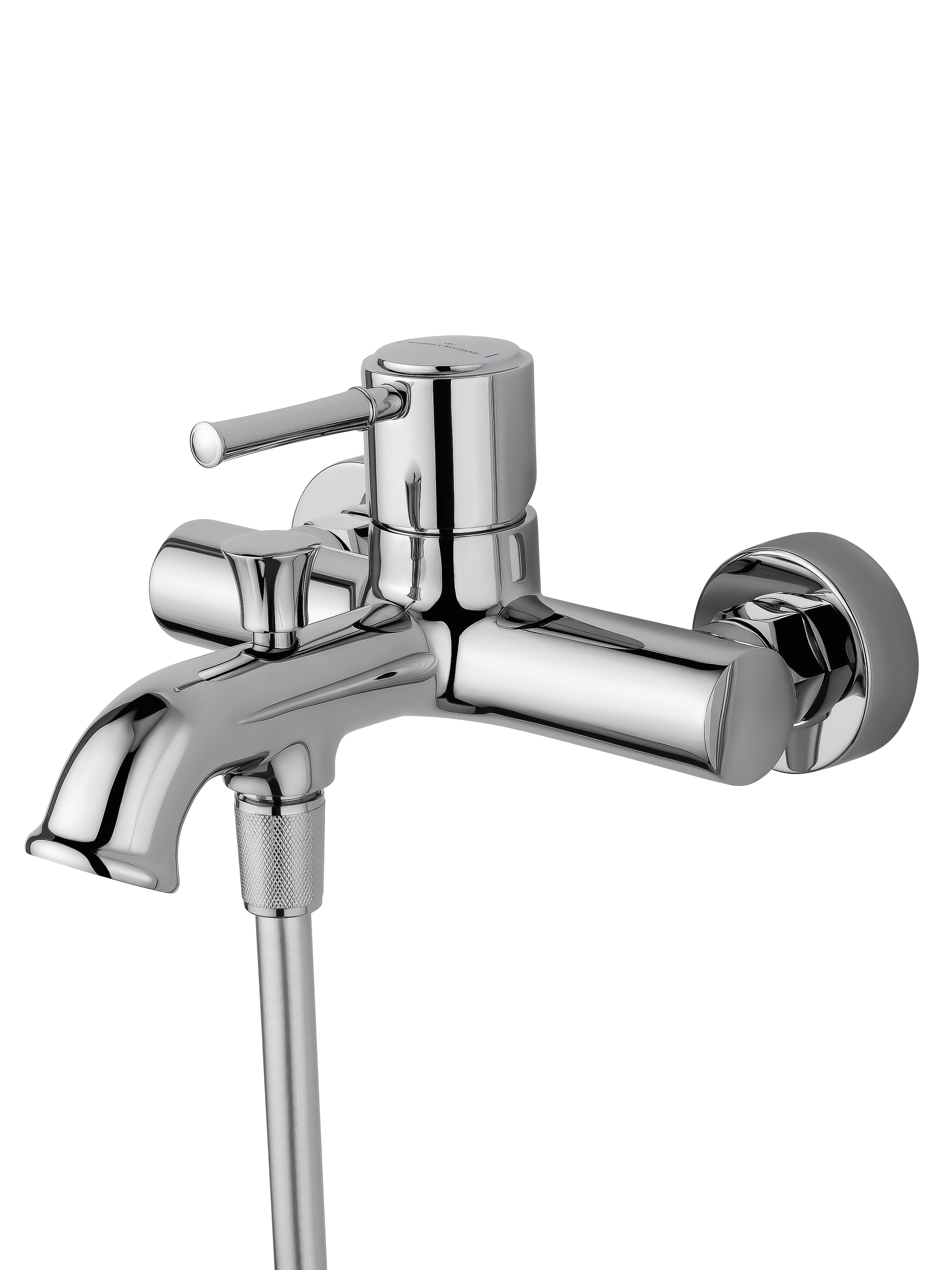 Смеситель для ванны с душем WONZON & WOGHAND TOR, Хром (WW-88037073-CR) - Gidratop.ru изображение