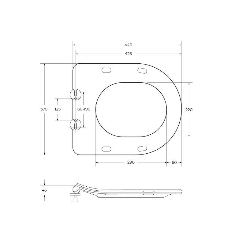 Унитаз-компакт безободковый BelBagno AMANDA BB051CPR/BB051SC - Gidratop.ru изображение