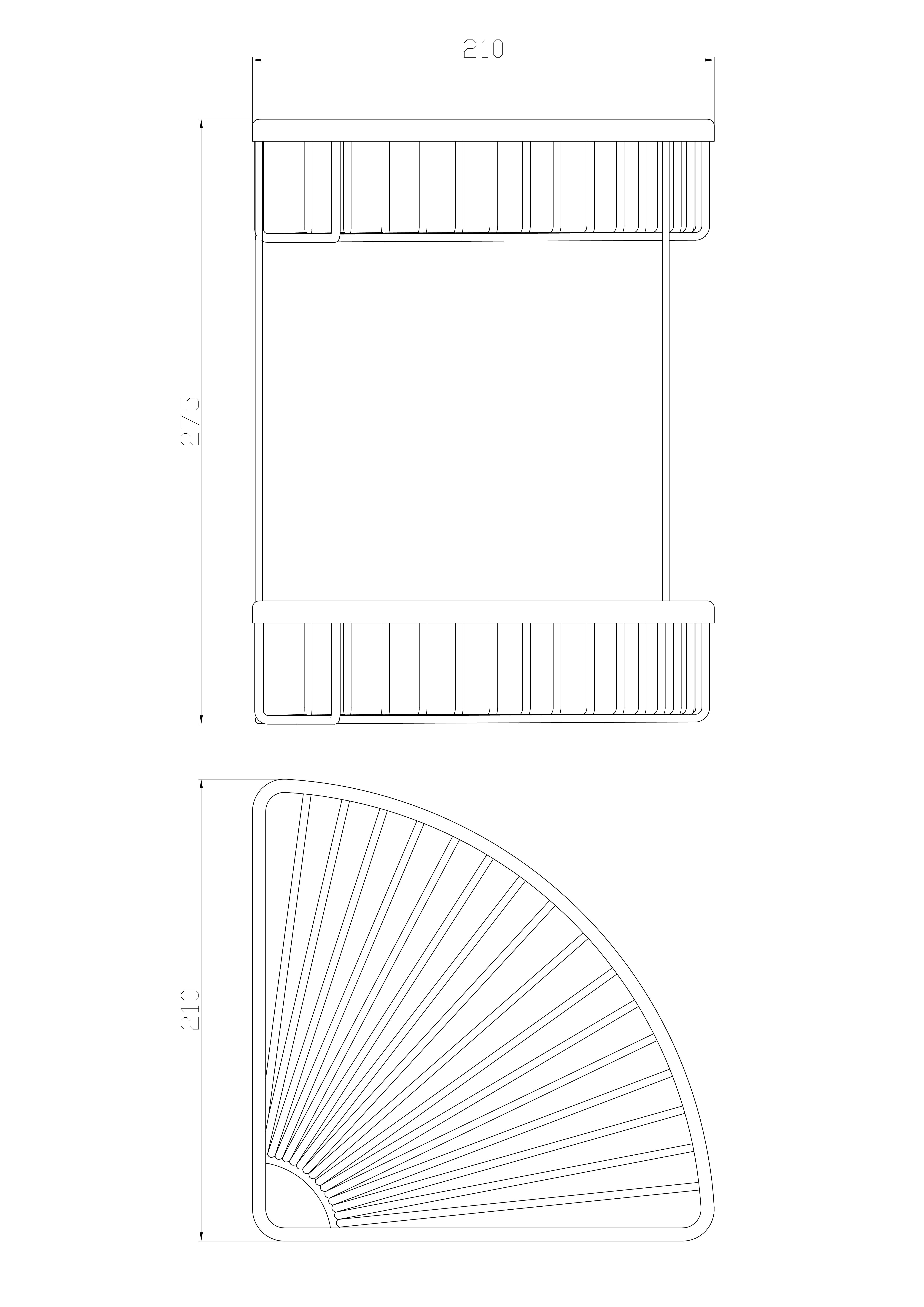 Полка для ванной 2-х ярусная WONZON & WOGHAND, Брашированное золото (WW-4128-BG) - Gidratop.ru изображение