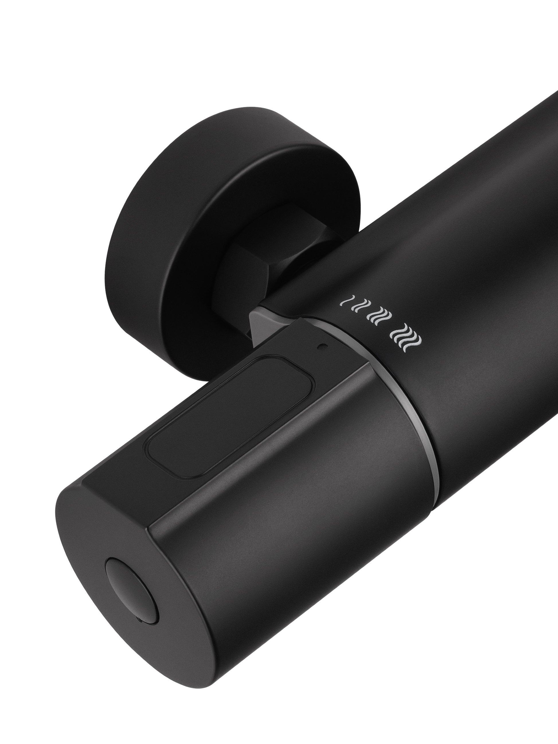 Смеситель для душа с термостатом WONZON & WOGHAND INN 2, Черный матовый (WW-A2006-A-MB) - Gidratop.ru изображение