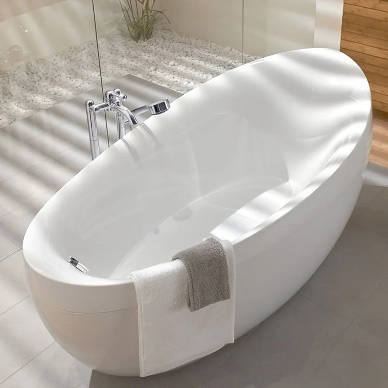 Квариловая ванна Villeroy&Boch Aveo new generation 190 x 95 см UBQ194AVE9W1V-01 - Gidratop.ru изображение