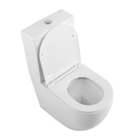 Унитаз-компакт безободковый BelBagno AMANDA BB051CPR/BB051T/BB089SC - Gidratop.ru изображение