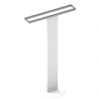 Полотенцедержатель Keuco 04987510201, напольный, двойной, цвет белый/хром - Gidratop.ru изображение