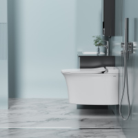 Унитаз ABBER Bequem AC1124P подвесной белый с импульсным смывом - Gidratop.ru изображение