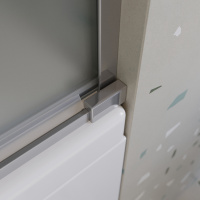 Душевая шторка на ванну CEZARES TANDEM-SOFT-VF-2-170/145-P-Cr - Gidratop.ru изображение