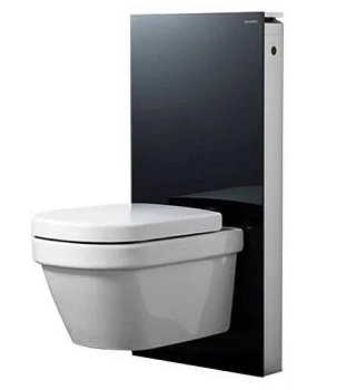 Сантехнический модуль Geberit Monolith Premium 131.021.SJ.1 для подвесного унитаза, черный