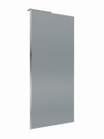 Душевая перегородка BelBagno UNO-L-1-TB-80-GR-Cr - Gidratop.ru изображение