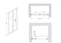 Душевая дверь ABBER Sonnenstrand AG07100 - Gidratop.ru изображение