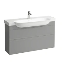 Тумба под раковину Laufen New Classic 117.5 х 31.5 х 67.5 см, 4.0605.2.085.627.1, подвесная, серый матовый - Gidratop.ru изображение