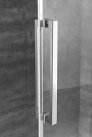 Душевой уголок CEZARES LUX-SOFT-W-AH-1-130/90-C-Cr-IV - Gidratop.ru изображение