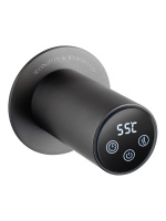 Полотенцесушитель электрический встраиваемый WONZON & WOGHAND DORTMUND, Темный графит (WW-A363-GM) - Gidratop.ru изображение