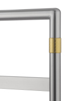 Полотенцесушитель электрический WONZON & WOGHAND KÖLN, Брашированный никель (WW-A6016-BR) - Gidratop.ru изображение