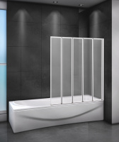 шторка на ванну CEZARES RELAX-V-5-120/140-P-Bi-R - Gidratop.ru изображение