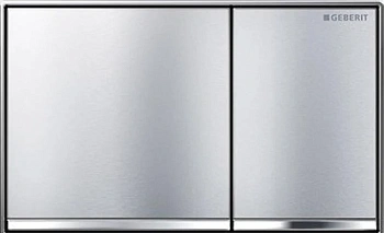 Клавиша Geberit Sigma Type 60 115.640.GH.1, двойной смыв, цинковое литье, хром полированный