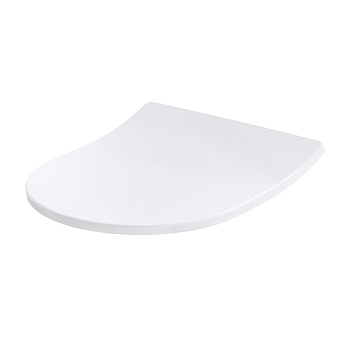 Сиденье SLIM 394x493x68мм, для унитазов CW161Y, CW162Y, CW163Y, CW761Y, CW762Y, CW763Y, цвет: белый