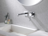 Смеситель ABBER Emotion AF8812 для раковины скрытого монтажа, хром - Gidratop.ru изображение