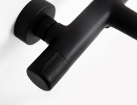 UNO Смеситель для ванны и душа, чёрный UNO-VASM-NERO - Gidratop.ru изображение