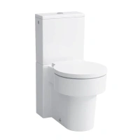 Унитаз-компакт Laufen Val 8.2428.1.000.000.1, безободковый, с бачком 8.2928.1.000.871.1, белый - Gidratop.ru изображение