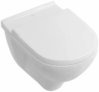 Подвесной унитаз Villeroy&Boch O.novo 5688H101, с сиденьем Soft-Close - Gidratop.ru изображение