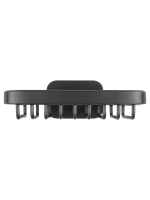 Мыльница с держателем WONZON & WOGHAND GRAFFITY, Темный графит (WW-9324) - Gidratop.ru изображение