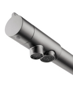 Смеситель для кухни c подключением фильтра WONZON & WOGHAND, Темный графит (WW-88458008-BGM) - Gidratop.ru изображение