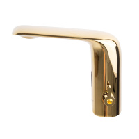 VAGUE-ELS-03-W0 Сенсорный смеситель для раковины, золото - Gidratop.ru изображение