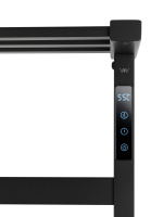 Полотенцесушитель электрический WONZON & WOGHAND FRANKFURT, Черный матовый (WW-A1026-MB) - Gidratop.ru изображение