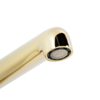 UNO Смеситель для накладных раковин, без донного клапана, золото UNO-LMC-ORO-W0 - Gidratop.ru изображение