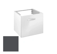 Тумба под раковину Keuco Royal Universe 32750 150000 подвесная 65 см, антрацит матовый - Gidratop.ru изображение