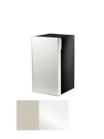 Шкаф Keuco Edition 300 30330 402101 подвесной 35 см, корпус сахара, фасад белый глянцевый, петли слева - Gidratop.ru изображение