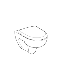 Подвесной унитаз Geberit Renova 500.801.00.1 безободковый, с сиденьем микролифт - Gidratop.ru изображение