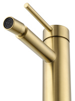 Смеситель для биде WONZON & WOGHAND STICK, Брашированное золото (WW-88339017-BG) - Gidratop.ru изображение