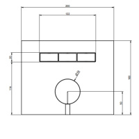 Gessi Hi-Fi смеситель для душа, с включением до 3 источников одновременно (внешняя часть), цвет: Black Metal PVD - Gidratop.ru изображение