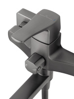 Смеситель для ванны WONZON & WOGHAND FLEX, Темный графит (WW-639906-BGM) - Gidratop.ru изображение