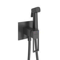 LUCE Гигиенический душ со смесителем, черный LUC-HGN-NERO - Gidratop.ru изображение