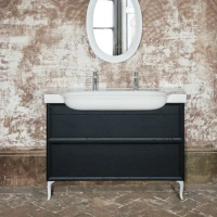 Тумба под раковину Laufen New Classic 117.5 х 31.5 х 67.5 см, 4.0605.2.085.628.1, напольная, чёрный дуб - Gidratop.ru изображение