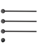 Полотенцесушитель электрический встраиваемый WONZON & WOGHAND HAMBURG, Темный графит (WW-AL313-GM) - Gidratop.ru изображение