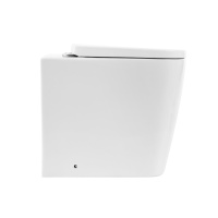 Унитаз приставной безободковый BelBagno ALBANO BB120CBR/BB120SC - Gidratop.ru изображение