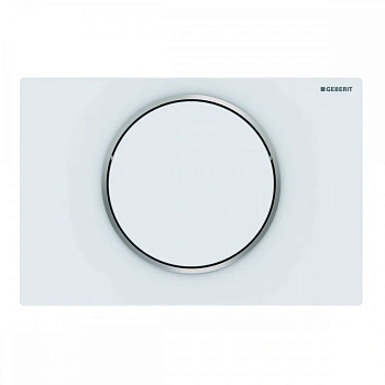Смывная клавиша Geberit Sigma Type 10 115.758.JT.5 для унитаза, белый (не оставляет отпечатки пальцев)