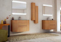 Зеркало со встроенной LED подсветкой и сенсорным выключателем Touch System, реверсивное 45005, 100х70 - Gidratop.ru изображение